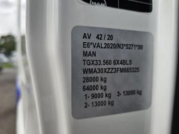 TGX 33.560 6x4 / RETARDER / 464 dkm